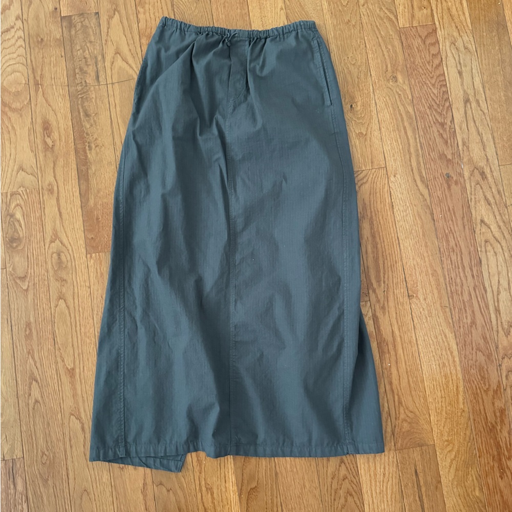 ZARA maxi utility skirt
